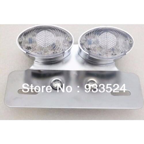 Motorcycle LED Brake Running Tail Light W/ Bracket Holder For Harley Honda CBR Yamaha Suzuki GSX-R Kawasaki ZX Ninja Custom