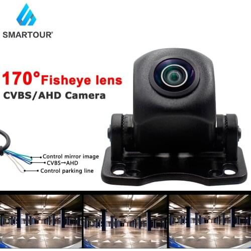 New FHD 1920*1080P Night Vision Fisheye Lens Vehicle Reverse Backup Rear View AHD CVBS Camera For All Android DVD Monitor