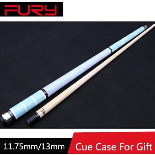 New Billiards Pool Cues Stick 11.75mm/13mm Tip Blue And White Porcelain Pattern Pool Cue Case As Gift China