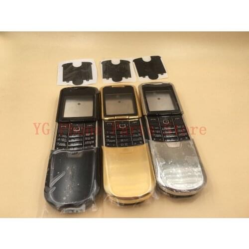 New Full Housing Cover Case with Keypad for Nokia 8800 Full Housing