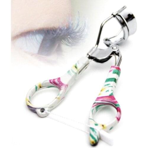 Stereo Whole Curling Eyelashes Eye Curling Clip Eyelash Makeup Professional Blue And White Porcelain Eyelash Clip Cosmetic Tool