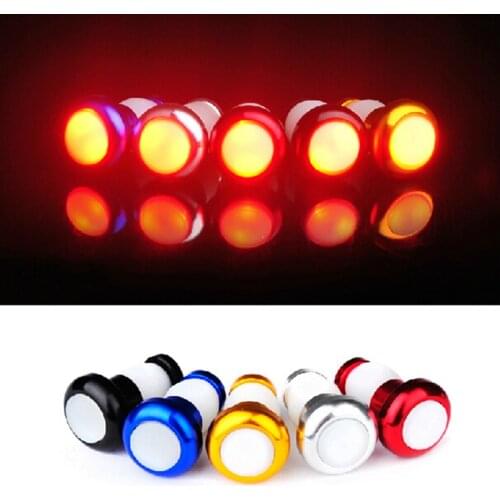 LED Waterproof Bike Bicycle Cycling Handlebar Helmet Red Flash Bicycle Lights Safety Warning Lamp Safety Light Accessories SM018