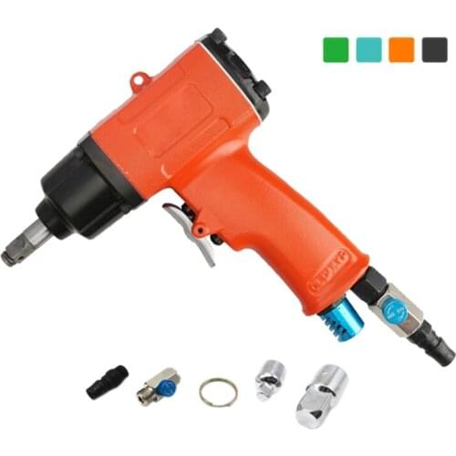 Three-point Square Head 10H Pneumatic Wrench Trigger Tool Durable High Speed Straight Pneumatic Drill Machine for Drilling M7DA
