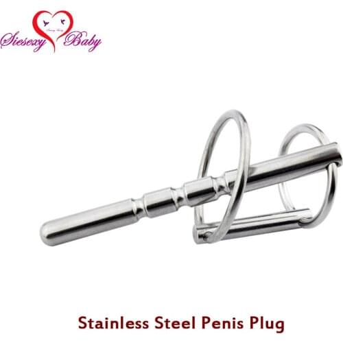 A010 90mm Nature Color Urthral Dilators Stainless Steel Penis Plug for men, Urethral Catheter Stretching sex toys, Urthral Plug
