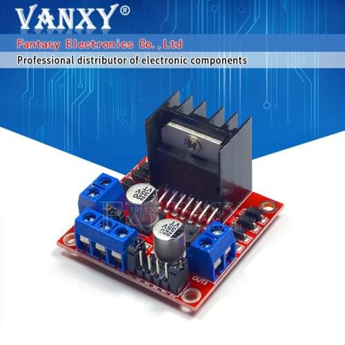 1pcs New Dual H Bridge DC Stepper Motor Drive Controller Board Module L298N MOTOR DRIVER new