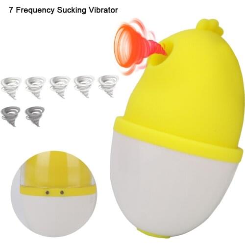 7 Frequency Sex Toys for Women Vagina Nipple Sucker Oral Licking Sucking Vibrator Clitoris Stimulation Blowjob