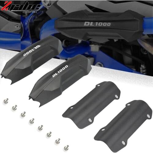 For SUZUKI V-Strom DL 1000 V-Strom DL 650 Motorcycle Accessories DL1000 Crash Bar Bumper Engine Guard Protector Decorative Block