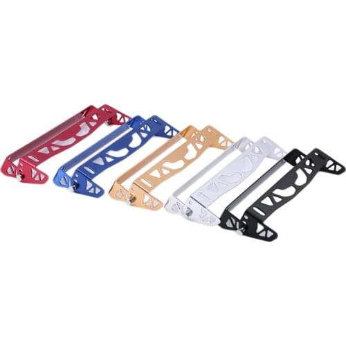 Car Universal Aluminum Adjustable Rotating Car License Plate Frame Holder Solid License Plates