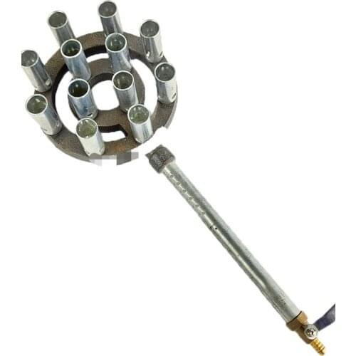12 hole household gas stove,portable burner,desktop outdoor gas stove,high pressure fire burner,pan burner,barbecue gas stove