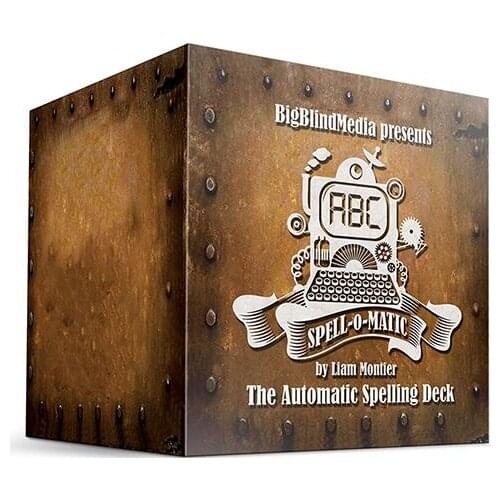 Hot sale Spell-O-Matic (Gimmicks and Online Instruction - Card Magic Trick,Close Up,Street Magia,Illusions,mentalism,Fun