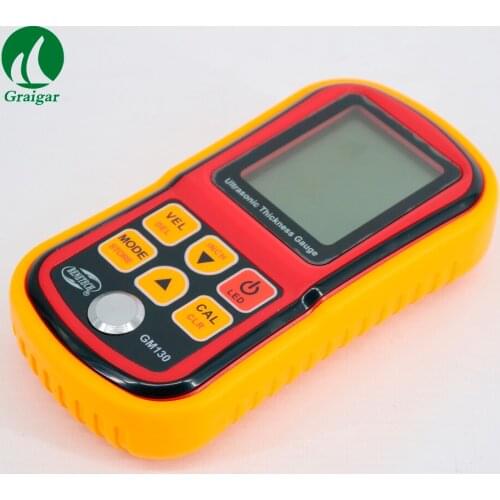 GM130 intelligent handheld Ultrasonic Thickness Gauge with Auto calibration to assure the accuracy
