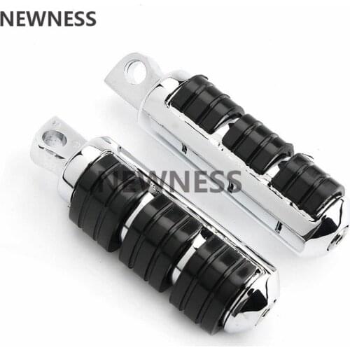 Motorcycle Chrome Male Mount footpeg Rear Front Footrest foot Pegs Rest For Harley-Davidson Touring