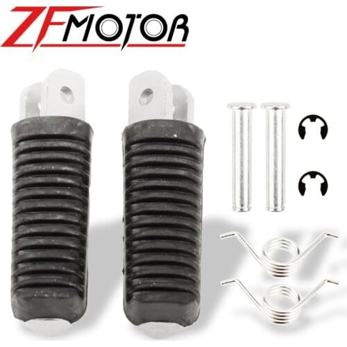 Motorcycle Footrest Front Foot Pegs Pedals For YAMAHA FJR1300 FZ1 FZ400 FZ6 FZ6R XJR400 XJR1200 XJR1300 XJ6 FZX750 TDM850/1100