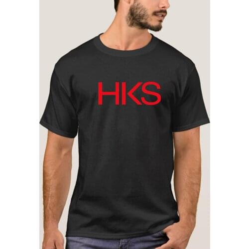 Newest 2020 Summer HKS Logo Clothes Popular Tee Shirt Present Crewneck 100% Cotton Homme Tops Tees S-4XL