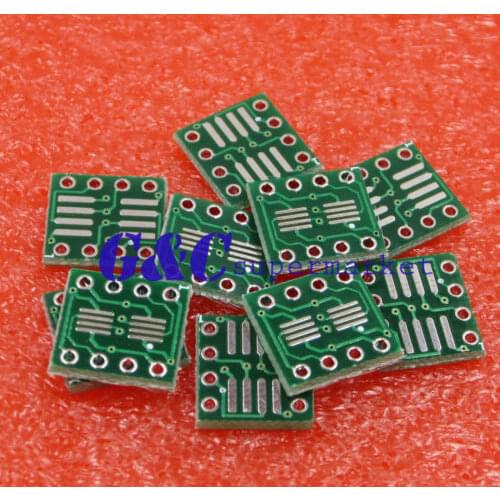 10PCS SOP8 SO8 SOIC8 TO DIP8 Interposer board pcb Board Adapter Plate hot
