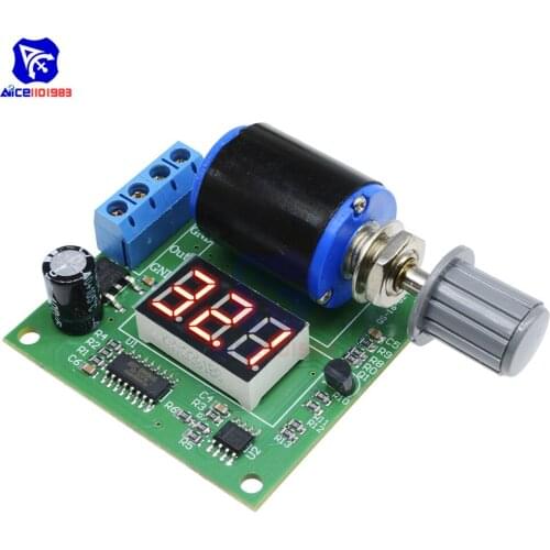 DC 12 -24V 4 -20mA Signal Generator Module Board 3 Bits LED Display 1K Ohm Adjustable Potentiometer with Knob