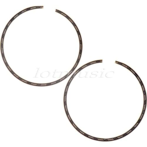 2pcs Wood Ukulele Rosette,Inlay Sound Hole Rosette,Inner Diameter:110