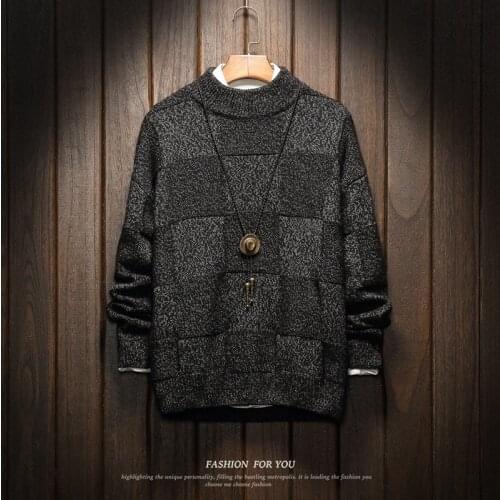 Christmas Men Sweaters Winter Clothes 2020 Plus Size Asian M-4XL 5XL 6XL Japan Style Casual Standard Designer Pullovers