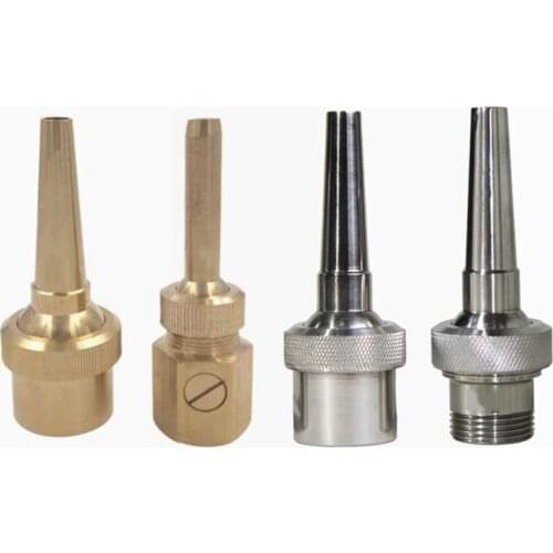 Garden Pond Music Fountain Pool Adjustable Jet Straight Brass Fountain Nozzles 1/2" 3/4" 1"
