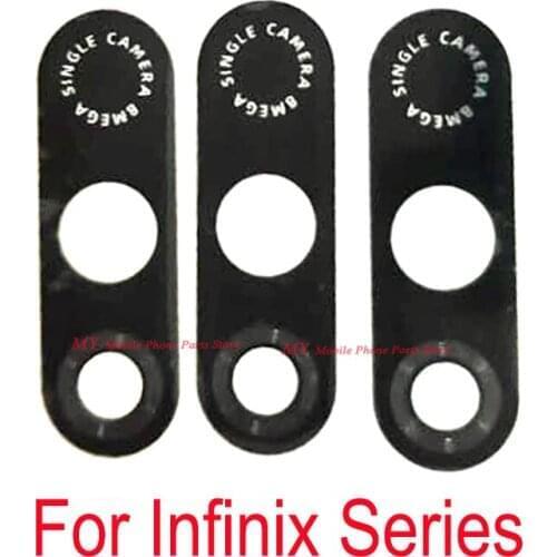 New Rear Back Camera Glass Lens For Infinix X556 X559 X627 X650 X653 Back Big Camera Lens Glass With Sticker For Infinix Series