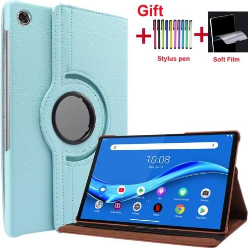 360 Rotating Case for Lenovo Tab M10 FHD Plus 10.3 TBX606F M10 HD 2nd X306F M10 X605 X505 P11 j606 P11 Pro TB-J706 Tablet Cover