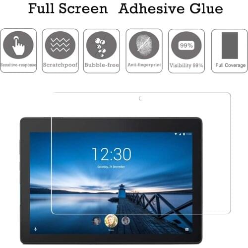 Tablet Tempered Glass Screen Protector Cover for Lenovo TAB E10 TB-X104F 10.1 Inch Tablet HD Eye Protection Tempered Film