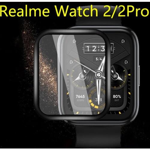 3D Curved Soft Protective Film Cover Protection For Realme Watch 2/2 Pro 2pro Smartwatch Full LCD Display Screen Protector Cover