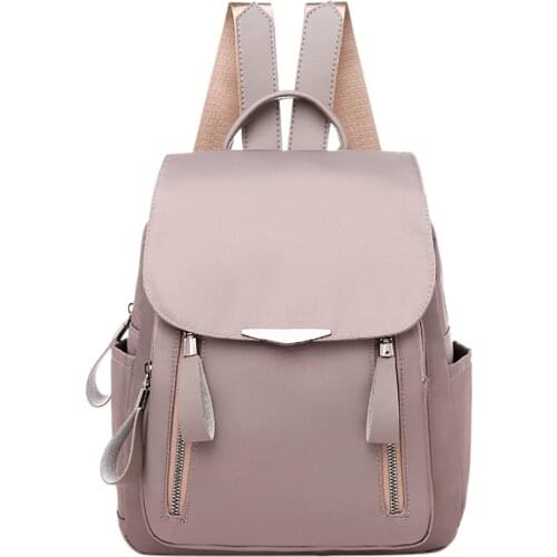 Women Backpack High Quality Oxford Brand Designer Simple School Bags For Teenagers Girls Top-handle Backpacks Mochila Sac
