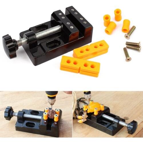1 Pc 57mm Multi-Purpose Drill Press Vice Carving Tools Machine Accessories Bench Clamp Drill Press Table Vise DIY Aluminum Alloy