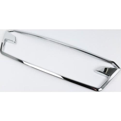 For SUBARU XV 2018 1PC ABS Chrome Car Front Grill Grille Decorative Cover Trim Car Styling Auto Accessories