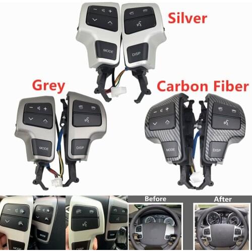 3 Color For Toyota LAND CRUISER 2008 2009 2010 2011 Steering Wheel Audio Control Switch Button 84250-60080 84250-60050
