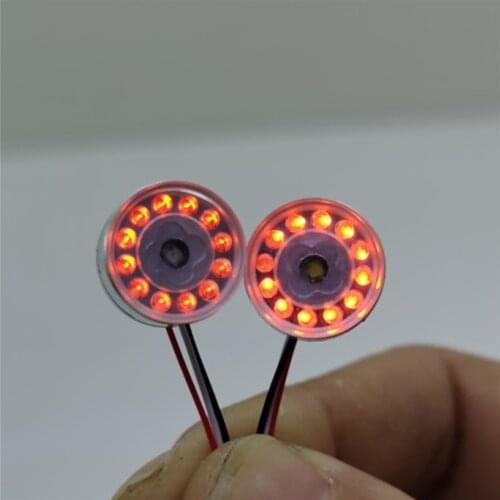 Angel Eyes LED Taillight Bright Mini Independent Light for Tamiya Scania 56323 1/14 RC Trailer DIY Modification Part
