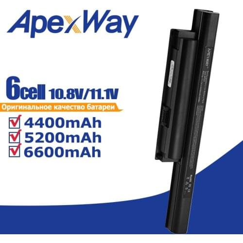 Apexway VGP-BPS22 Laptop Battery for Sony Vaio BPS22 VGP-BPS22A VGP-BPL22 VGP-BPS22A VGP-BPS22/A VPC-EB3 VPC-EB33 VPC-E1Z1E EC2