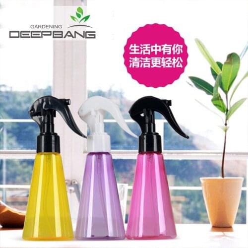 Free shipping 5pcs/lot Sprayer water bottle hand pressure type spray bottle small watering can 120ml spray bottle flower bonsai