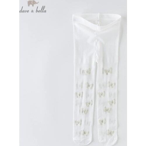 DB13702 dave bella summer baby girls dress stockings girls print lovely tights stockings