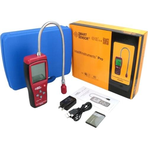 AS8800A Digital Combustible Gas Detector Air Quality Detector Combustible Air Tester Air Quality Analyzer Multifunctional Analyz