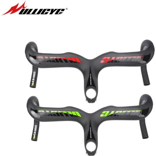 Ullicyc Road Carbon Handlebar Road Bike Bent Bar Carbon Road Bicycle Handlebar Bike Accessories 3 Color Matt