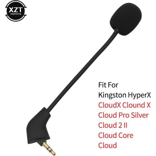 Hot Sale Headphone Microphone for Kingston HYPERX Cloud Alpha Revolver S Cloud 2 II Core Accessories Gaming Headsets Mic