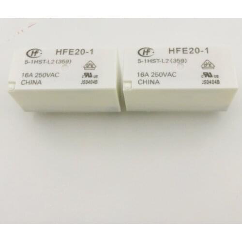 HFE20-1-5-1HST-L2(359)05VDC 16A relays new orginal