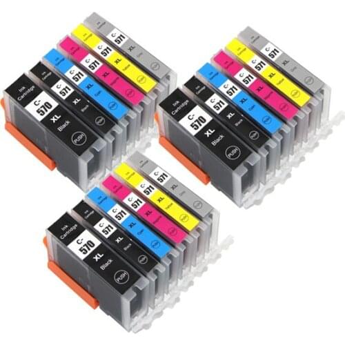 BLOOM PGI 570 CLI 571 compatible ink cartridge for canon PIXMA TS8051 TS8052 TS8053 TS9050 TS9055 Printer