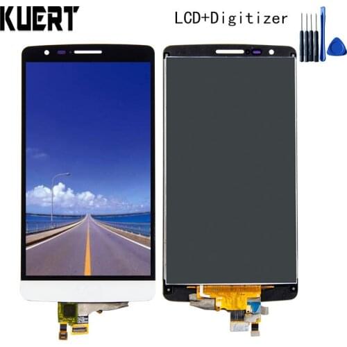 KUERT 5.0" LCD Display For LG G3 Mini D722 D722K D725 D728 LCD Display Touch Screen Digitizer Assembly Free shipping