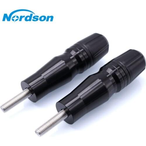 Nordson CNC Frame Exhaust Slider Crash Pad Protector For Yamaha FZ1 2006-2014 FZ6 2006-2010 FZ8 2011-2015 Kawasaki Z900 17-18