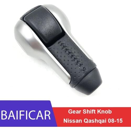 Brand New Genuine Automatic Leather Plastic Gear Shift Lever Knob For Nissan Qashqai 2008 2009 2010 2011 2012 2013 2014 2015