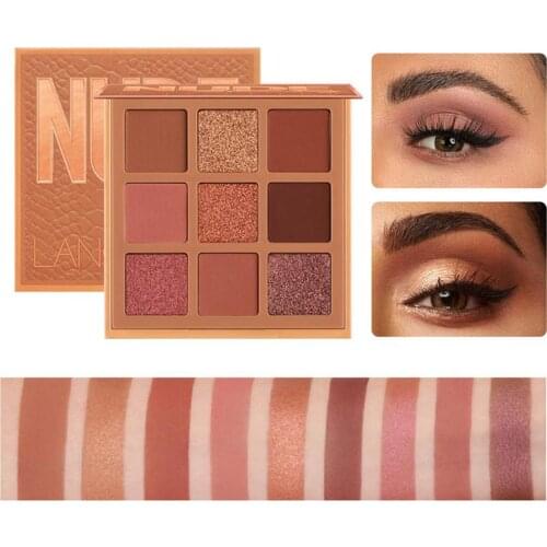 Eyeshadow Palette Long Lasting Non-flying Glitter Powder Fashion Makeup Supplies for Woman