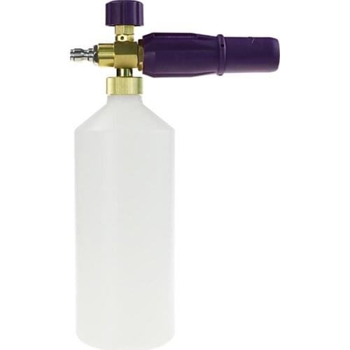 High Pressure Washer Foam Gun Lance Rotary Nozzle Sector Controllable Foam Concentration Knob Sprayer Snow Foam Generator