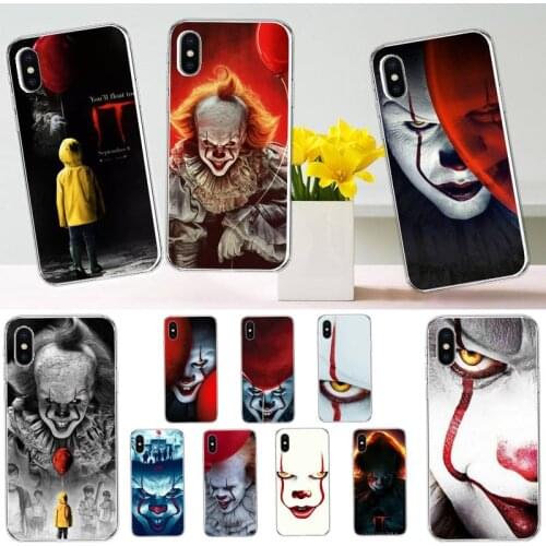 Pennywise Clown Float It horror movie high quality Phone Case coque for iPhone 11 12 pro XS MAX 8 7 6 6S Plus X 5S SE 2020 XR
