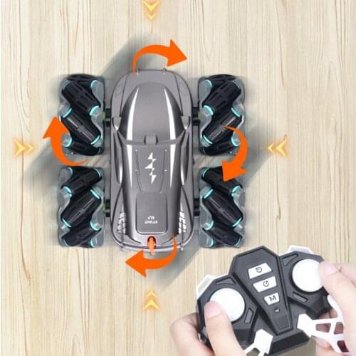Holiday Toy Car Gift For Kids With 360° Rotation 4WD 2.4g Drift Remote-controlled Car Small Remote-controlled Toy With Two-side
