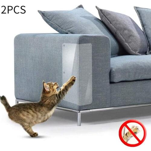 Sofa Cat Claw Protection Pad Transparent Furnitur Cat Scratching Protector Clawing Cats Furniture Protective Cover New