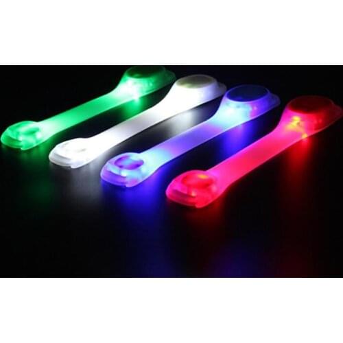 Custom logo LED Luminous Bracelet Night Running Sports Arm Bracelet Leg Band Reflective Safety Outdoor/Survival Tool