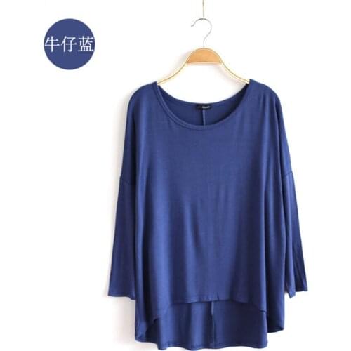 Tee Shirt Femme T Shirt Women Long Sleeve Cotton Tshirt Kawaii Korean Clothing Womens Tops 2019 Big Size T-Shirt Camisetas Mujer